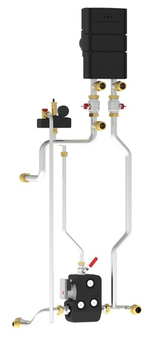 ATMOS F1 LADDOMAT zapojenie pre kotly ATMOS 15-30kW, s ručným prikladaním