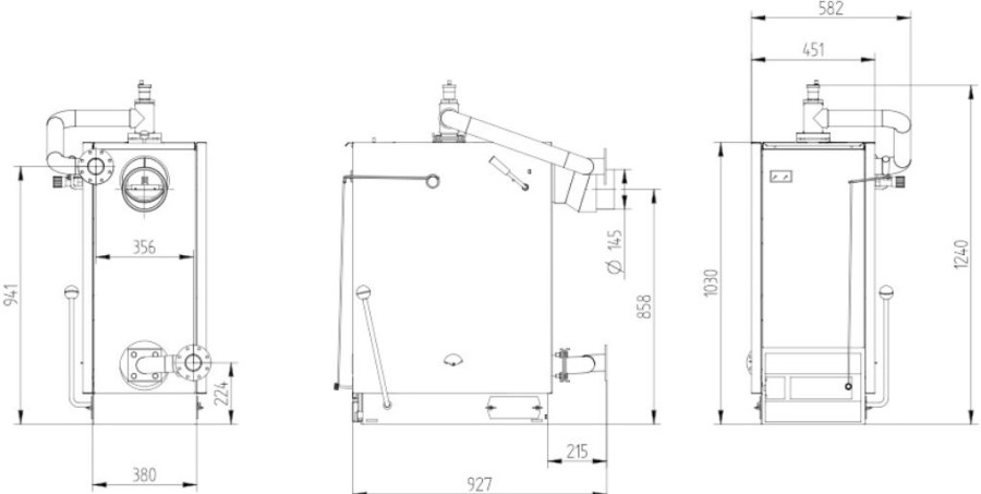 SLOKOV prestavbová sada za kotly DAKON, pre kotol SLOKOV SL20E, SL27E, SL33E, SL23D, SL27D