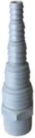OTTO HAAS prípojka čerpadla 3/4", pre hadice 8/10/15/20/25mm, ABS, šedá