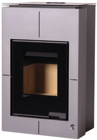 HS FLAMINGO AQUAFLAM VARIO SAPORO krbové kachle 11/5kW, s výmenníkom, elektronická regulácia, šedá