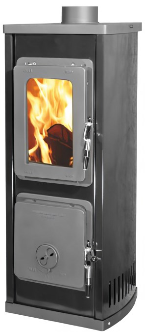 THORMA VERONA B TOP krbové kachle 5kW, čierna