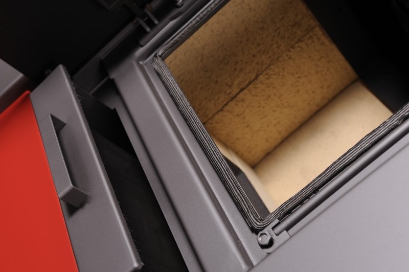 HS FLAMINGO AQUAFLAM VARIO SAPORO krbové kachle 11/7kW, s výmenníkom, elektronická regulácia, krémová