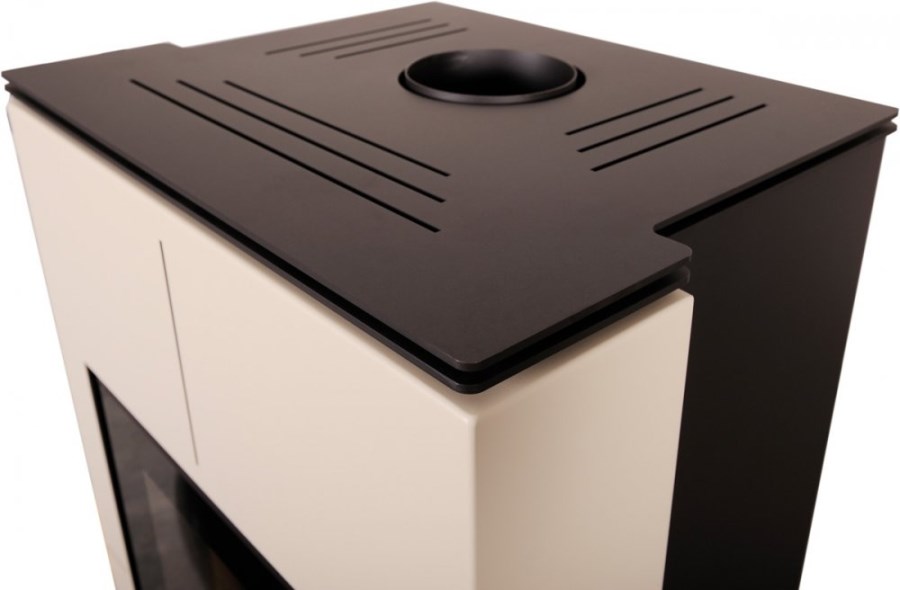 HS FLAMINGO AQUAFLAM VARIO SAPORO krbové kachle 11kW, manuálna regulácia, krémová