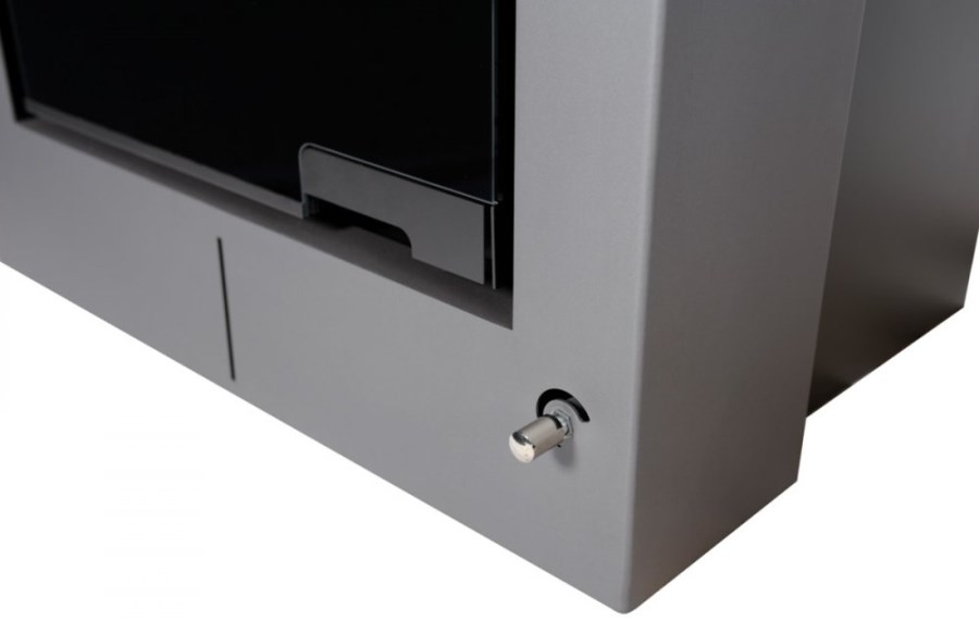 HS FLAMINGO AQUAFLAM VARIO SAPORO krbové kachle 11/7kW, s výmenníkom, manuálna regulácia, šedá