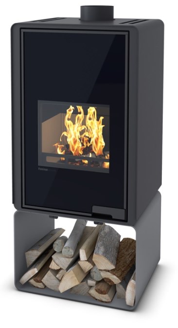 HS FLAMINGO DELUXE PENTAI krbové kachle 3-11kW, šedá