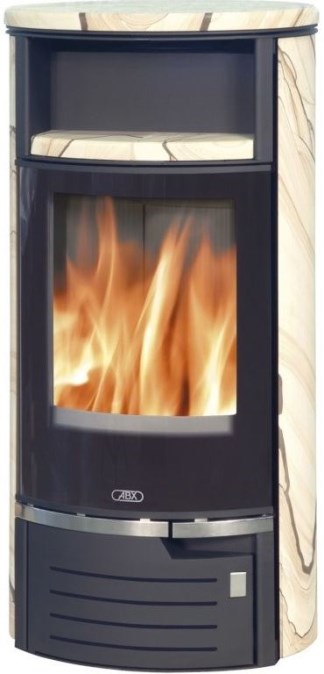 ABX ATLANTIK 5 III krbové kachle 2,5-7kW, pieskovec
