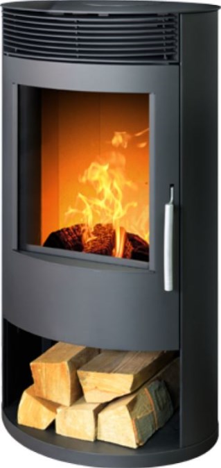 ABX TARTU 5 krbové kachle 2,5-7kW, šedá