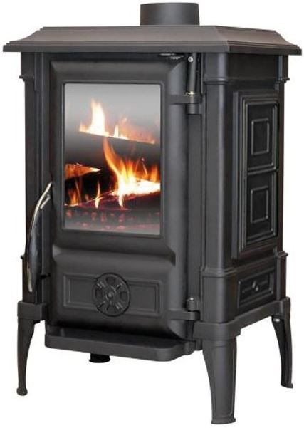 GUČA ARINA 1110 krbové kachle 6,5kW, čierna