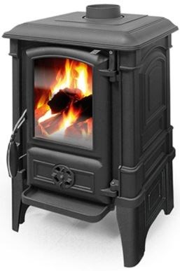 GUČA ARINA 2210 krbové kachle 6,5kW, čierna