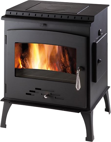 HAAS+SOHN ARKTIC 12 krbové kachle 12kW, čierna