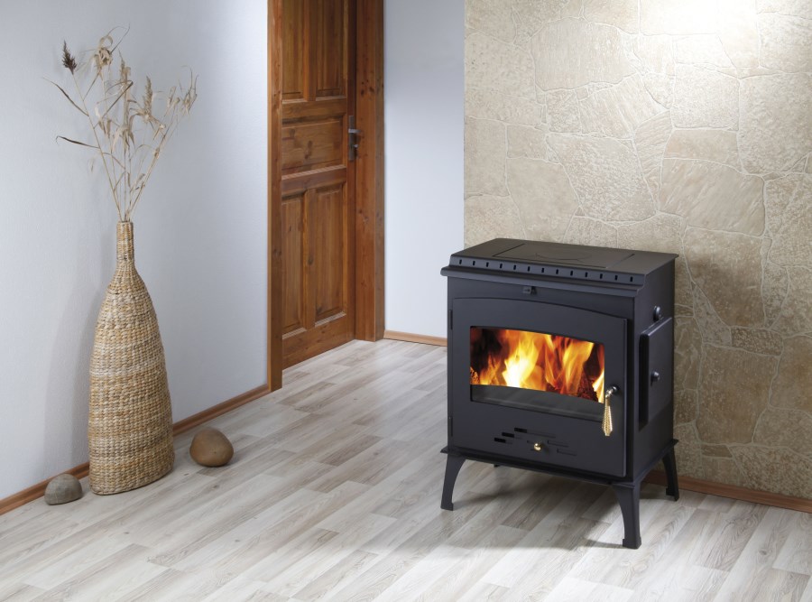 HAAS+SOHN ARKTIC 12 krbové kachle 12kW, čierna