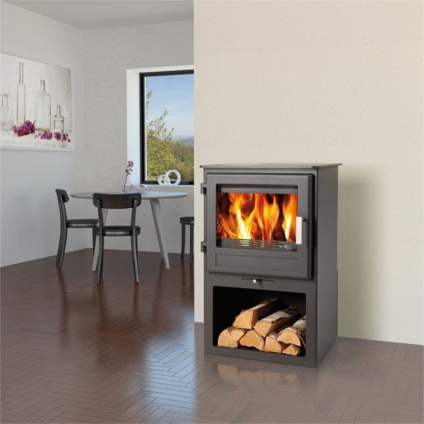 HAAS+SOHN SKARNES krbové kachle 2,7-8,3kW, čierna