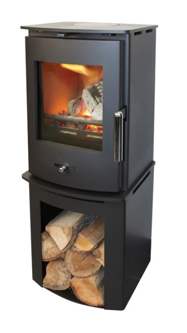 HEDE 3D krbové kachle 4,6kW, čierna (komplet)