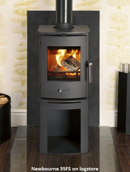 HEDE 3D krbové kachle 4,6kW, čierna (komplet)
