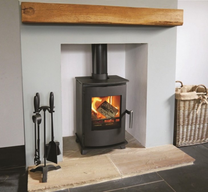 HEDE 3 AIR krbové kachle 4,5kW, čierna