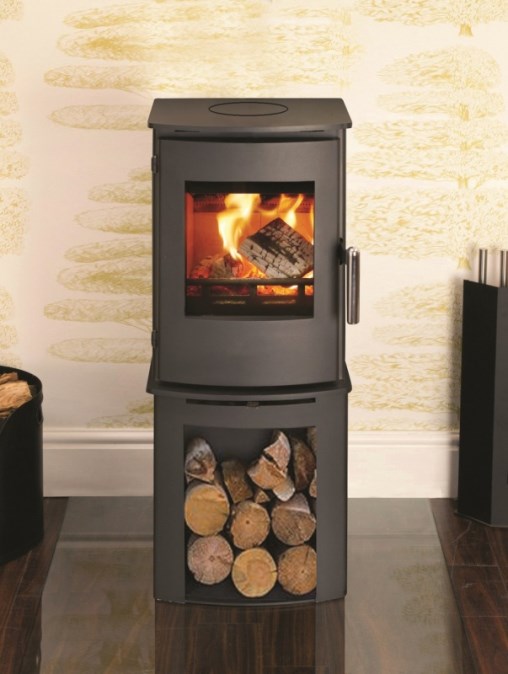 HEDE 3D AIR krbové kachle 4,5kW, čierna (komplet)