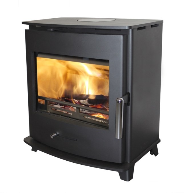 HEDE 4 krbové kachle 5kW, čierna