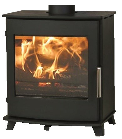 HEDE 4 AIR krbové kachle 5kW, čierna