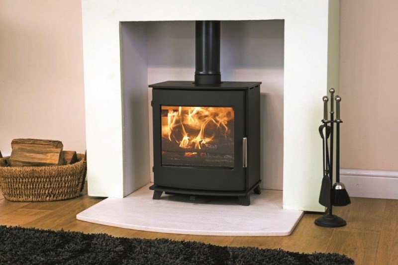 HEDE 4 AIR krbové kachle 5kW, čierna