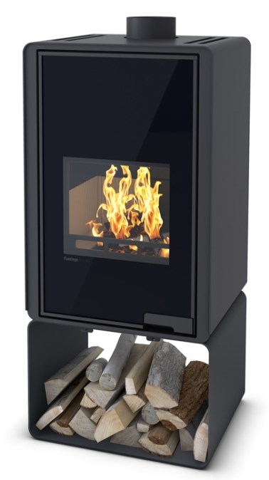 HS FLAMINGO DELUXE PENTAI krbové kachle 9kW, čierna
