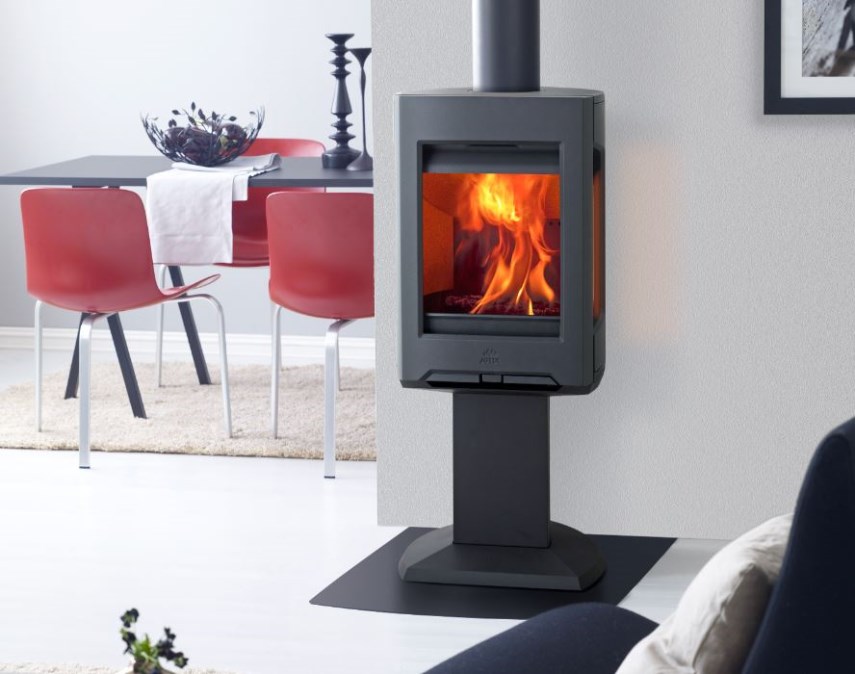 JOTUL F 167 krbové kachle 9kW, čierna