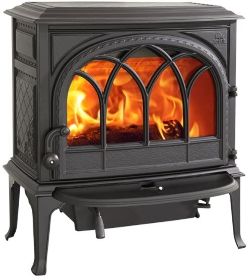 JOTUL F 400 ECO krbové kachle 7kW, s ozdobnými priečkami, čierna