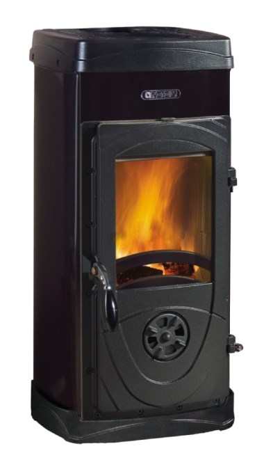 NORDICA SUPER JUNIOR krbové kachle 5kW, čierna