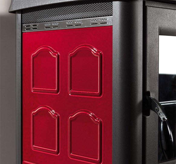NORDICA GEMMA FORNO ELEGANCE krbové kachle 3-10kW, s rúrou, biela