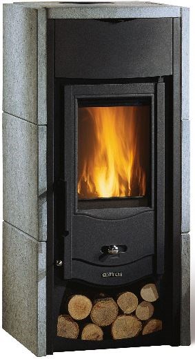 NORDICA ASIA BII krbové kachle 3-9kW, kameň vulcan