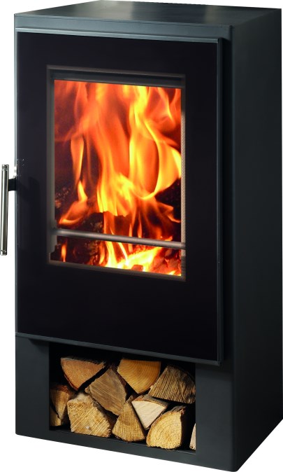 PANADERO ANDES krbové kachle 4,5-9,7kW, čierna