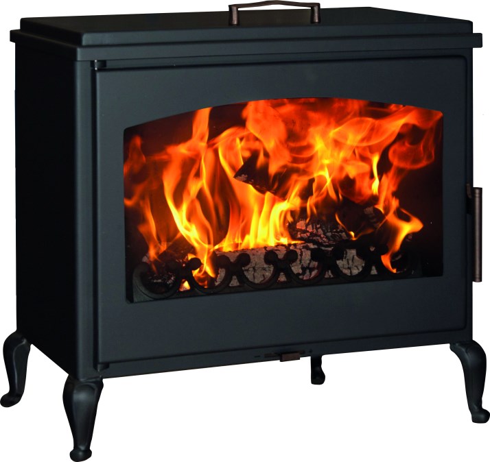 PANADERO LAVANDA krbové kachle 5,9-12,7kW, čierna