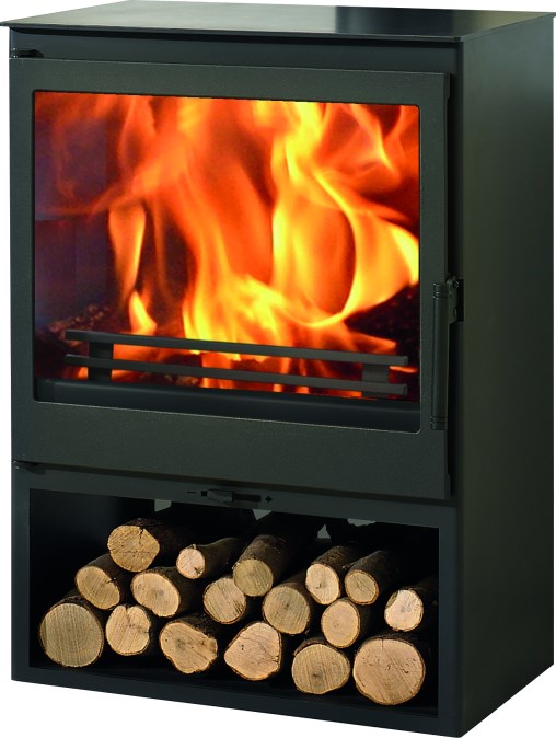 PANADERO BONDOUFLE krbové kachle 4,3-9,2kW, čierna