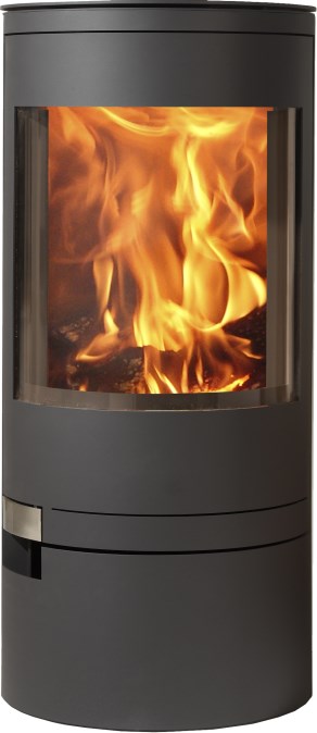 PANADERO AKITA krbové kachle 6,3kW, čierna
