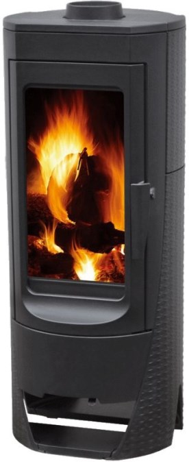 PLAMEN NERA krbové kachle 11,8 kW, čierna