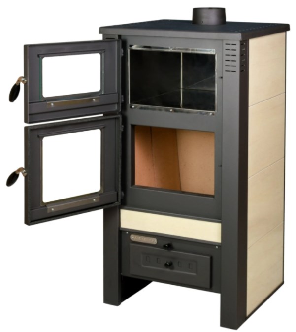 PRO-TERMO TAURUS CERAMIC krbové kachle 12kW, s rúrou, biela