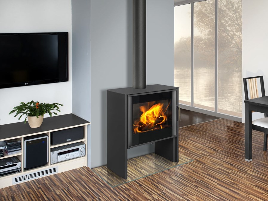 ROMOTOP RIANO N01 krbové kachle 3-7,8kW, čierna