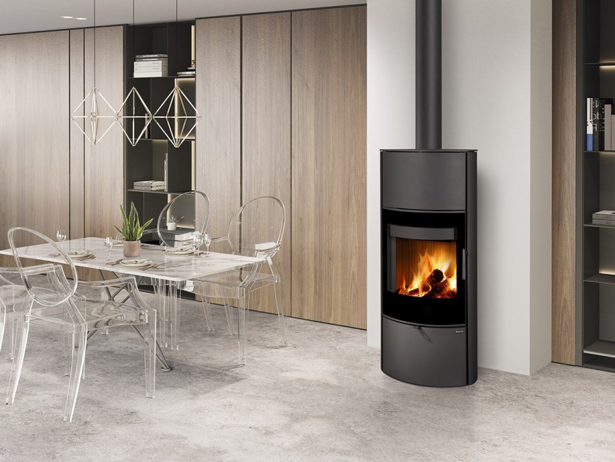ROMOTOP SONE G 03 A krbové kachle 3-7,8kW, veko plech, čierna