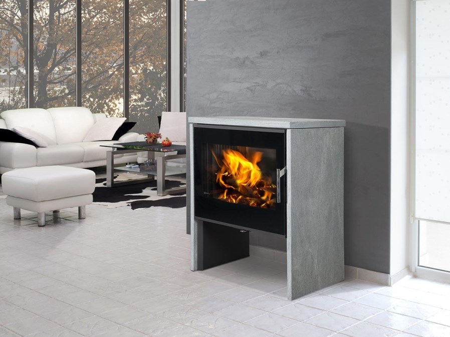 ROMOTOP RIANO N03 krbové kachle 3-7,8kW, čierna/serpentín