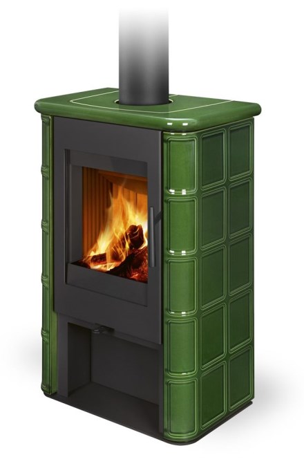 ROMOTOP SIENA N 02 kachľové pece 2,9-7,5kW, zelená šumavská