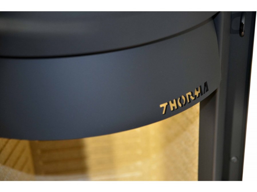 THORMA ANDORRA EXCLUSIVE krbové kachle 3,5-10,5kW, čierna