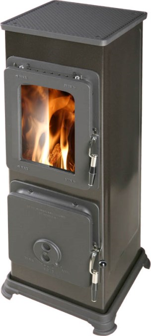 THORMA BOZEN AT krbové kachle 5kW, čierna