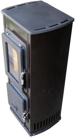 THORMA VERONA AT krbové kachle 2,5-7,5kW, čierna