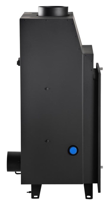 HS FLAMINGO AQUAFLAM 12 krbová vložka 12kW, s výmenníkom, automatická regulácia, čierna