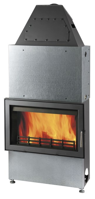 HAAS+SOHN NOVARA 17 krbová vložka 5,1-17,4kW, s výmenníkom, antracit