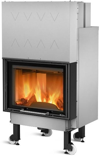 NORDICA TERMOCAMINO WF PLUS DSA krbová vložka 20,5 kW, s výmenníkom, čierna