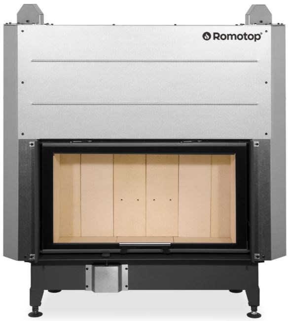 ROMOTOP HEAT 3G L 88.50.01 krbová vložka 4,5-11,7kW, s výsuvnými dvierkami, čierna