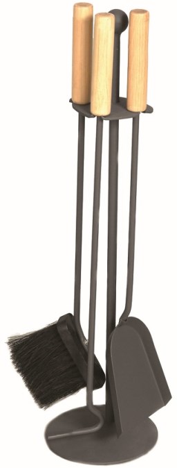 LIENBACHER sada krbového náradia 180x640mm, 3dielna, antracit