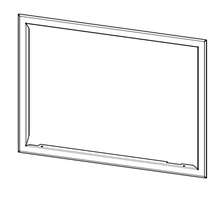 ROMOTOP rámik 756x30x555mm, krycí
