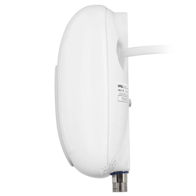 HAKL PL prietokový ohrievač 5,5 kW, elektrický, beztlakový, pod/nad umývadlo, plast