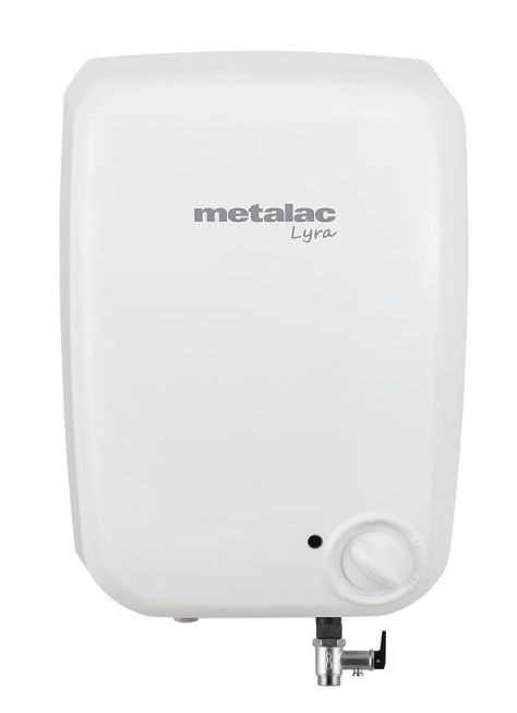METALAC LYRA MT8I N INOX zásobníkový ohrievač 8 l, elektrický, nad umývadlo, nerez
